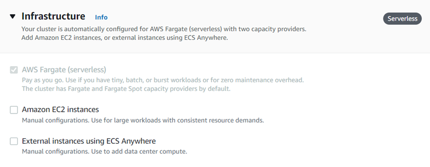 Azure Container Apps compared with AWS Elastic Container Service